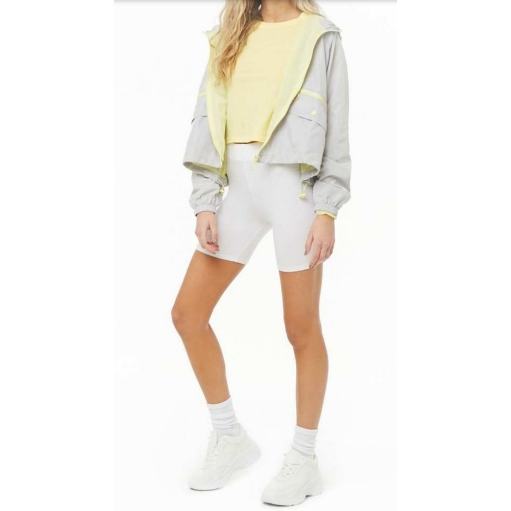 Gray and Yellow Windbreaker NWT